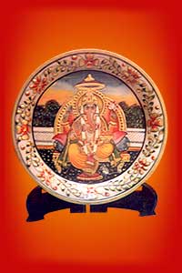 Marble Plate - Shri Ganesha