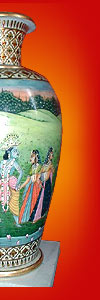  Marble-Vase-Urn-Painted-Raasleela